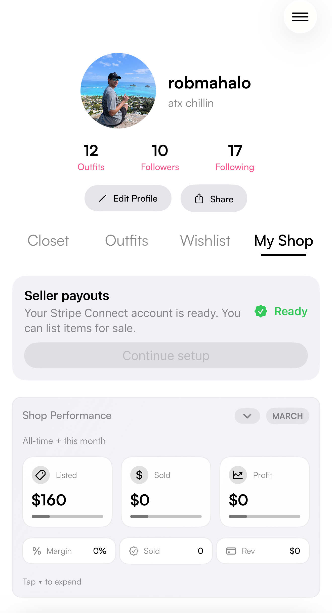 Sell on Cinched - your seller dashboard